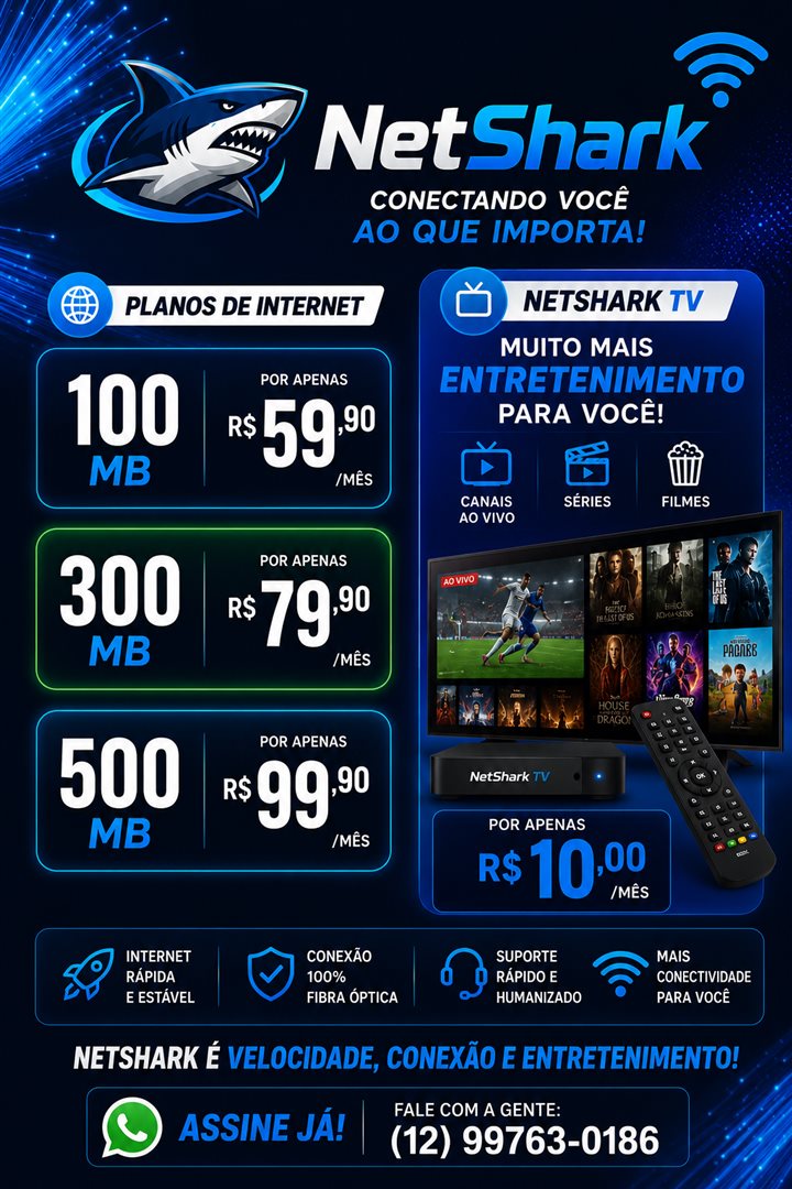 Identidade visual NetShark